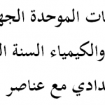 الامتحانات الموحدة المحلية مادة الفيزياء والكيمياء للسنة الثالثة إعدادي